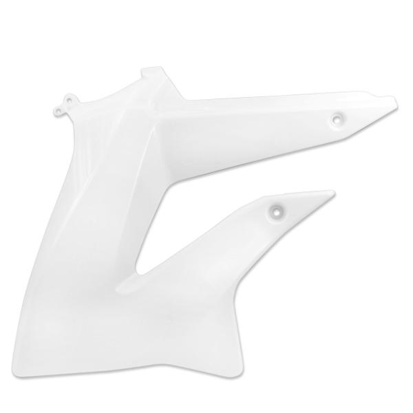 HABILLAGE RESERVOIR GAUCHE ADAPT. DERBI SENDA DRD RACING 2011-2017 / RCR / SMT 2011-2018  BLANC