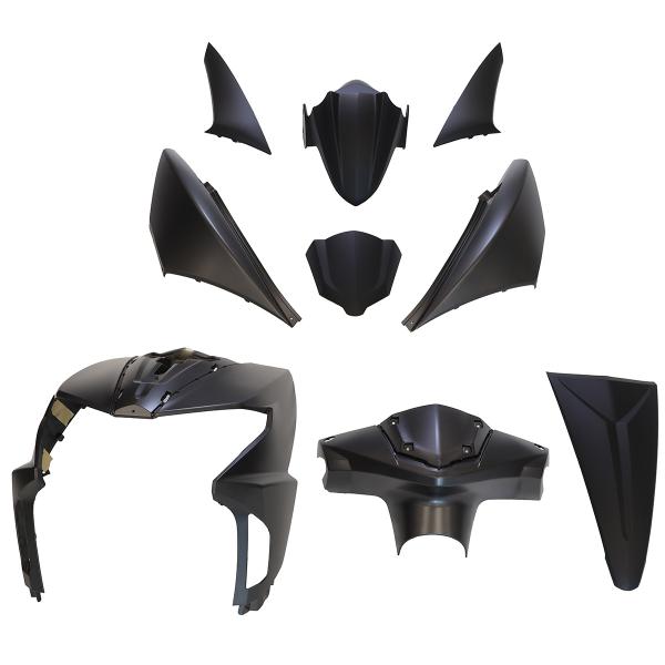 KIT CARROSSERIE ADAPT. TNT MOTOR DIXON V2  (9 PIECES) GRIS