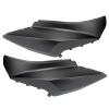 PAIRE COQUES / CARENAGES ARRIERE ADAPT. SYM ORBIT 2  NOIR MAT  50 / 125cc 2T ET 4T 2010-2014 (OEM: 83500-AAA-0001 / 83600-AAA-0001)