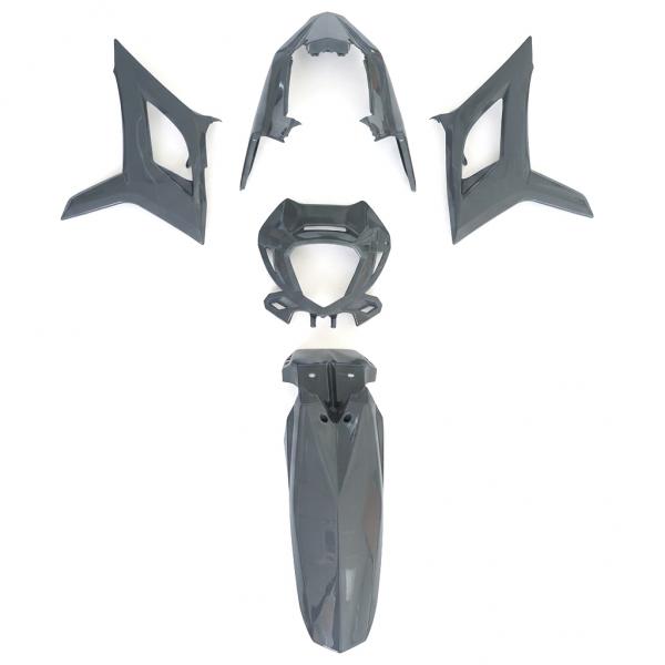 KIT CARROSSERIE ADAPT. BETA 50 RR  MOTARD 2021 (5 PIECES) GRIS