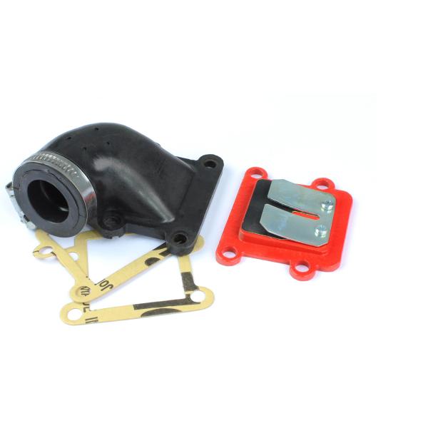 KIT ADMISSION COMPLETE MVT ADAPT. MBK BOOSTER / YAMAHA BWS / SLIDER MINARELLI VERTICAL POUR CARBURATEUR  Ø19-21 ( CL 08 )