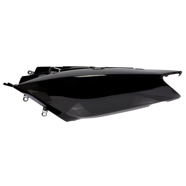 CAPOT ARRIERE GAUCHE ADAPT. YAMAHA TMAX 500CC 2001-2007 NOIR BRILLANT (OEM : 5GJ-21711-00)  (TYPE ORIGINE)