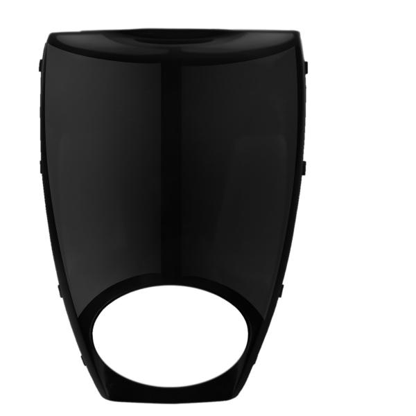 CAPOT AVANT  ADAPT. APRILIA SCARABEO 50-100CC 2003-2013 NOIR BRILLANT