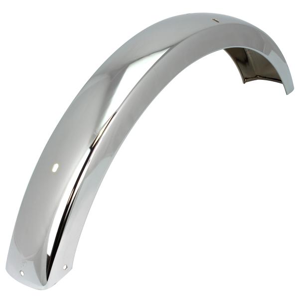 GARDE BOUE AVANT CHROME  ADAPT. PEUGEOT 103 MVL
