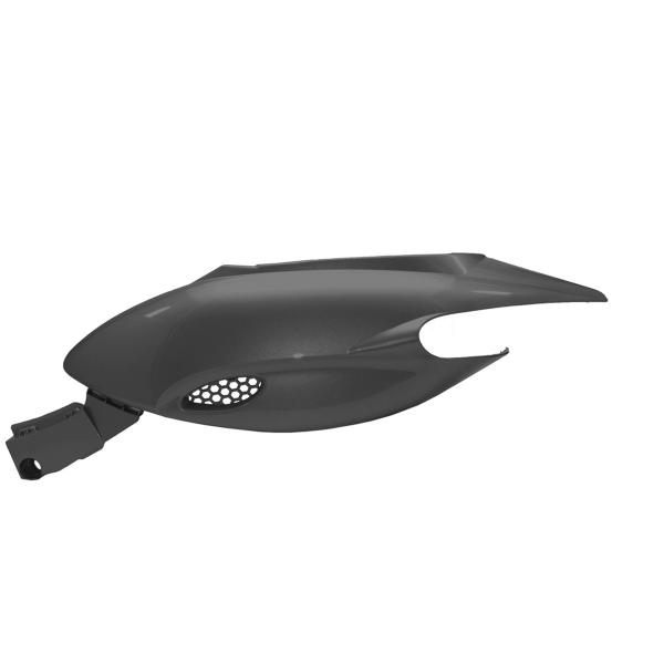 CAPOT MOTEUR GAUCHE ADAPT. GILERA STALKER NOIR METAL 1997-2011
