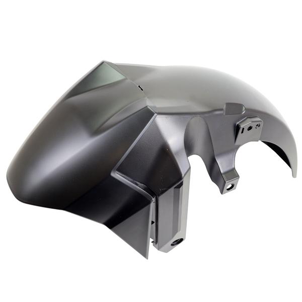 ENSEMBLE GARDE BOUE AVANT ADAPT. HONDA ADV 350CC 2022-2024 NOIR MAT (2 PIECES)