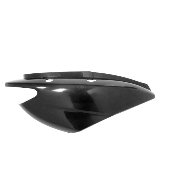 CAPOT ARRIERE DROIT ADAPT. MBK 50 OVETTO 2008-2014 /  YAMAHA 50 NEOS 2008-2014 (OEM : 5C2-F1741-00-P)  NOIR METAL