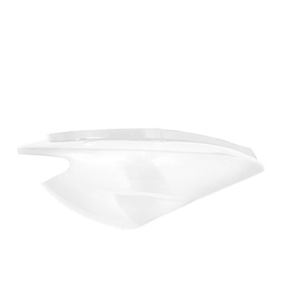 CAPOT ARRIERE DROIT ADAPT. MBK 50 OVETTO 2008-2014 /  YAMAHA 50 NEOS 2008-2014  BLANC