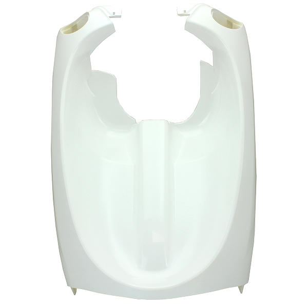 TABLIER / FACE AVANT ADAPT. MBK OVETTO 2002-2007  / YAMAHA NEOS 2002-2007 2T BLANC
