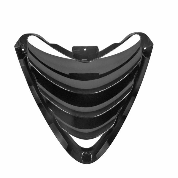 TRAPPE TABLIER ADAPT. PIAGGIO ZIP 50 2T AIR / 4T LIQUIDE H2O NOIR METAL