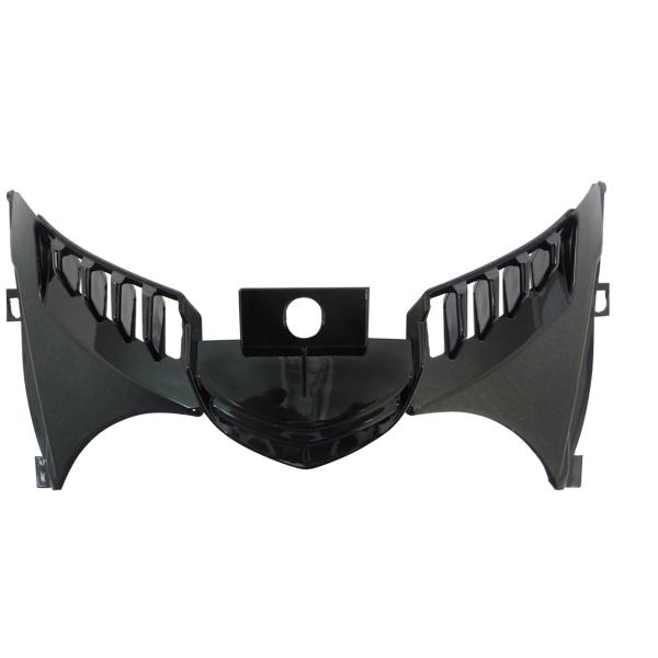 GRILLE AVANT ADAPT. PIAGGIO ZIP 50 2T AIR / 4T LIQUIDE H2O NOIR METAL