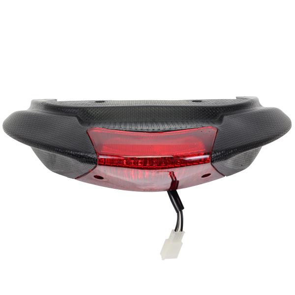 POIGNEE PASSAGER AVEC FEU ADAPT. PIAGGIO ZIP 50-125CC 2000-2024  NOIR -( OEM : 575407000C )QUALITE ORIGINE