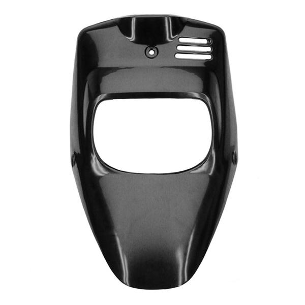 TABLIER AVANT ADAPT. MBK BOOSTER / YAMAHA BWS NOIR A PEINDRE