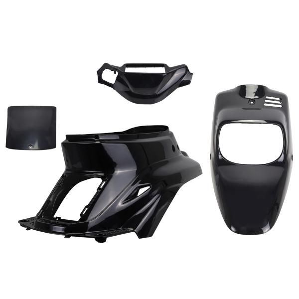 KIT CARROSSERIE ADAPT. MBK 50 BOOSTER 1999-2003 / YAMAHA 50 BWS 1999-2003 A PEINDRE  (4 PIECES)