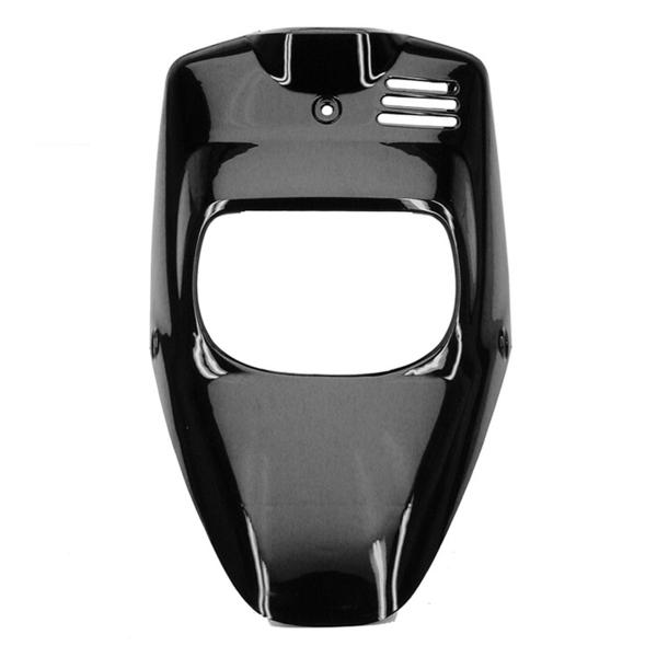 TABLIER AVANT ADAPT. MBK 50 BOOSTER 1999-2003 / YAMAHA 50 BWS 1999-2003 NOIR METAL
