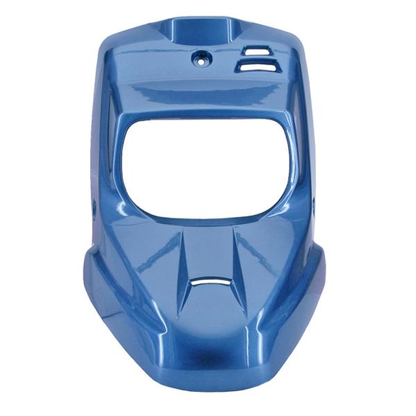 TABLIER ADAPT. MBK 50 BOOSTER 1999-2003 / YAMAHA 50 BWS 1999-2003 NOUV DESIGN BLEU COCKTAIL