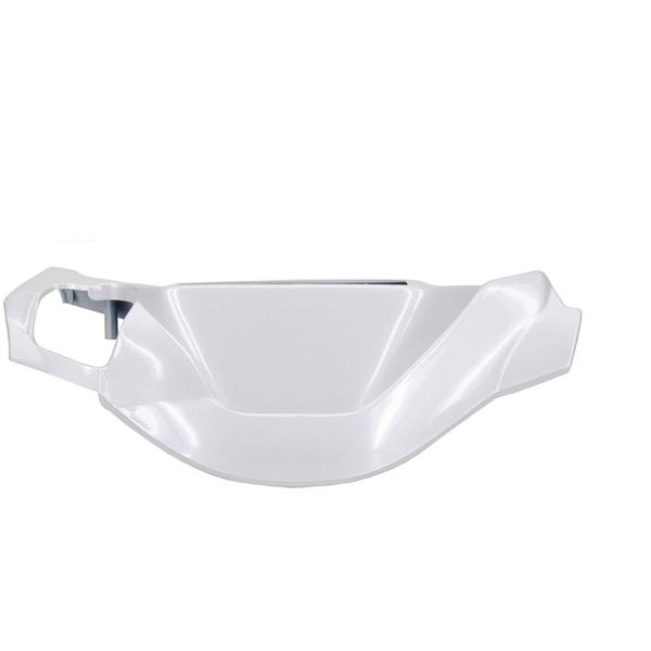 COUVRE GUIDON ADAPT. MBK 50 BOOSTER 1999-2003 / YAMAHA 50 BWS 1999-2003  BLANC METAL