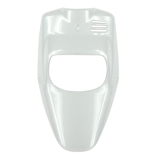 TABLIER AVANT ADAPT. MBK 50 BOOSTER 1999-2003 / YAMAHA 50 BWS 1999-2003 BLANC METAL