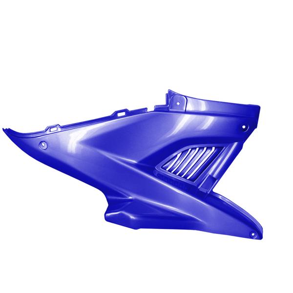 CAPOT MOTEUR DROIT ADAPT. MBK NITRO / YAMAHA AEROX BLEU METAL