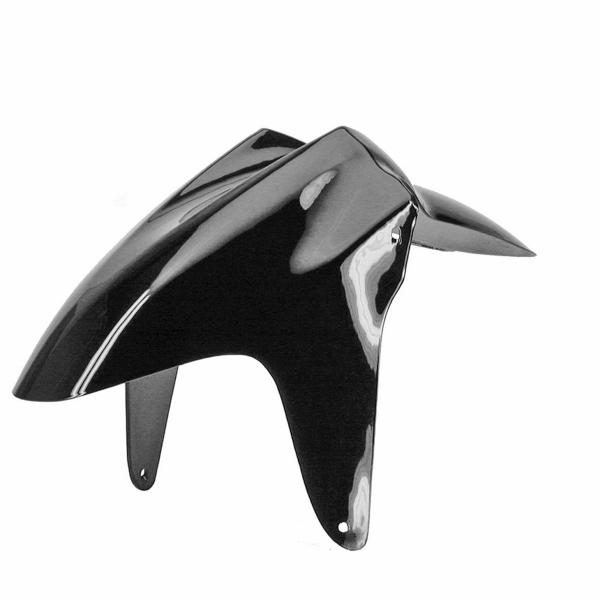 GARDE BOUE AVANT ADAPT. MBK 50 NITRO 1997-2012 / YAMAHA 50 AEROX 1997-2012 NOIR METAL