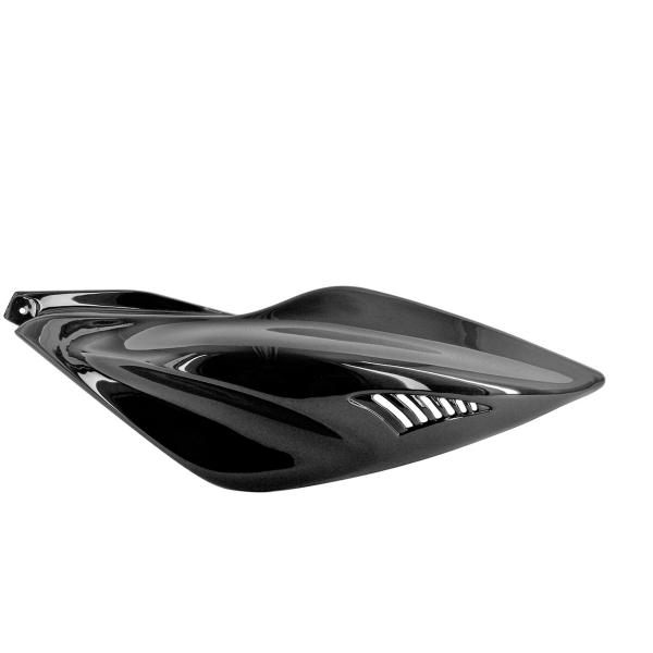 CAPOT ARRIERE GAUCHE ADAPT. MBK NITRO / YAMAHA AEROX NOIR METAL