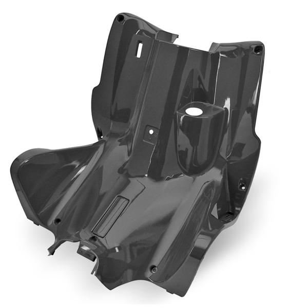 PROTEGE JAMBES ADAPT. MBK 50 NITRO 1997-2012 / YAMAHA 50 AEROX 1997-2012  NOIR METAL