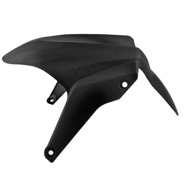 GARDE BOUE AVANT ADAPT. MBK NITRO / YAMAHA AEROX 2013 NOIR MAT