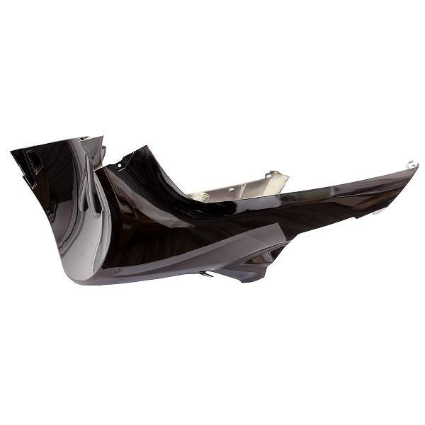 BAS DE CAISSE  ADAPT. MBK 50 NITRO 1997>2012 / YAMAHA 50 AEROX 1997>2012 NOIR MAT