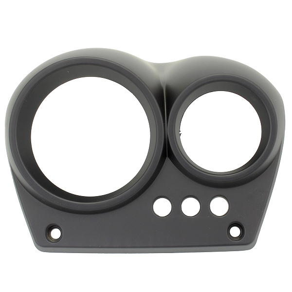 COUVERCLE ENTOURAGE DE COMPTEUR ADAPT. MBK NITRO / YAMAHA AEROX 1998-2012  (OEM : 5BR-F6213-00) NOIR MAT