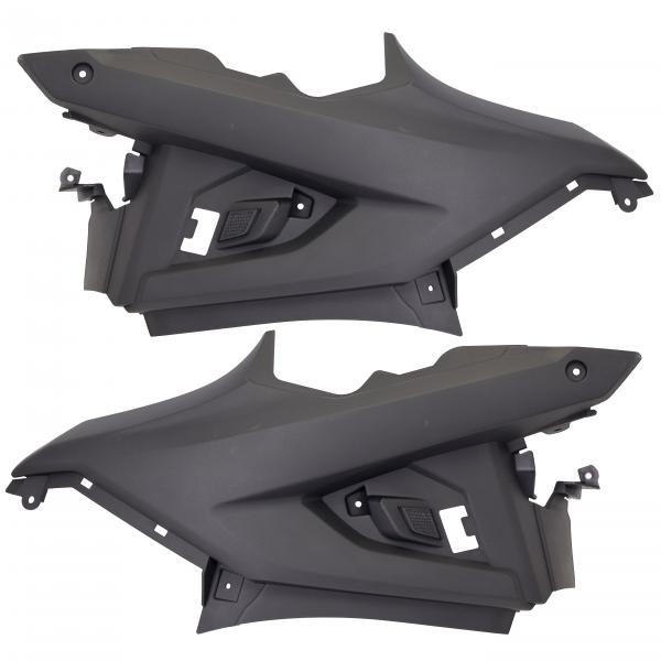 PAIRE DE CACHES LATERAUX ADAPT. MBK NITRO / YAMAHA AEROX 2013-2018   (OEM :1PH-F1711-00 - 1PH-F1721-00)