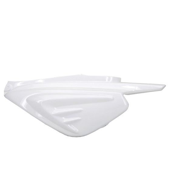 CAPOT ARRIERE GAUCHE ADAPT. MBK BOOSTER NEXT / YAMAHA BWS NEXT ROCKET BLANC