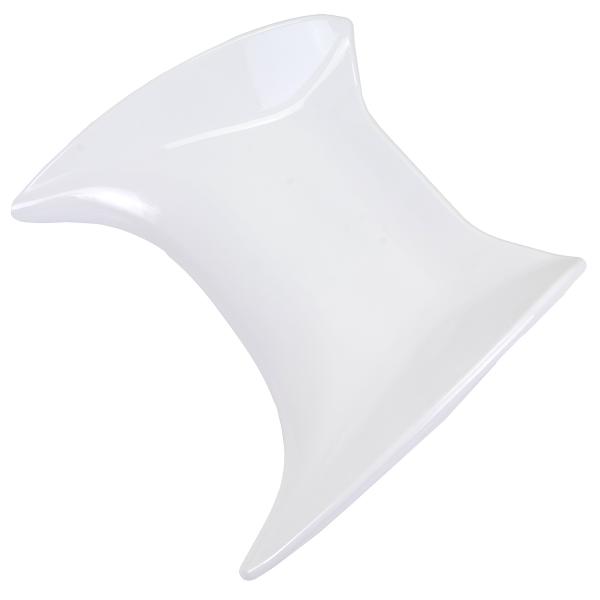 AILERON ADAPT. MBK 50 BOOSTER NG. ROCKET ANCIEN MODELE / YAMAHA 50 BWS BUMP. SPY 1995-2009  BLANC (OEM : 4UP-F4812-01-P4)