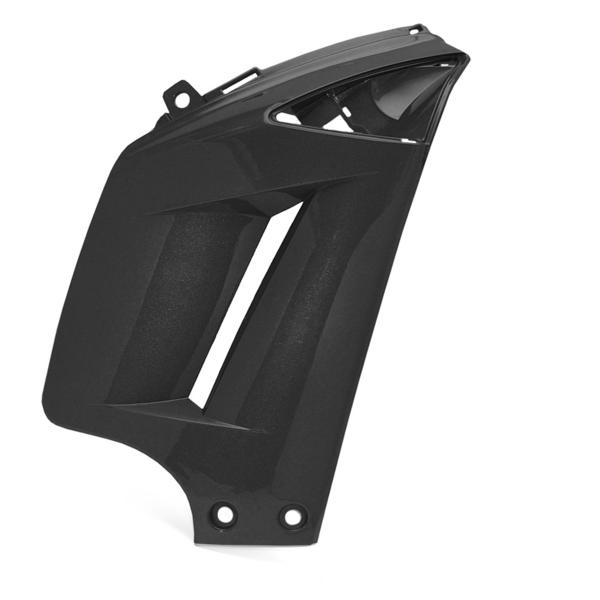 CAPOT RADIATEUR DROIT ADAPT. PEUGEOT SPEEDFIGHT 2 NOIR METAL