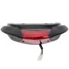 POIGNEE PASSAGER AVEC FEU ADAPT. PIAGGIO ZIP 50-125CC 2000-2024  NOIR -( OEM : 575407000C )QUALITE ORIGINE