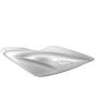 CAPOT ARRIERE GAUCHE ADAPT. MBK NITRO / YAMAHA AEROX GRIS METAL
