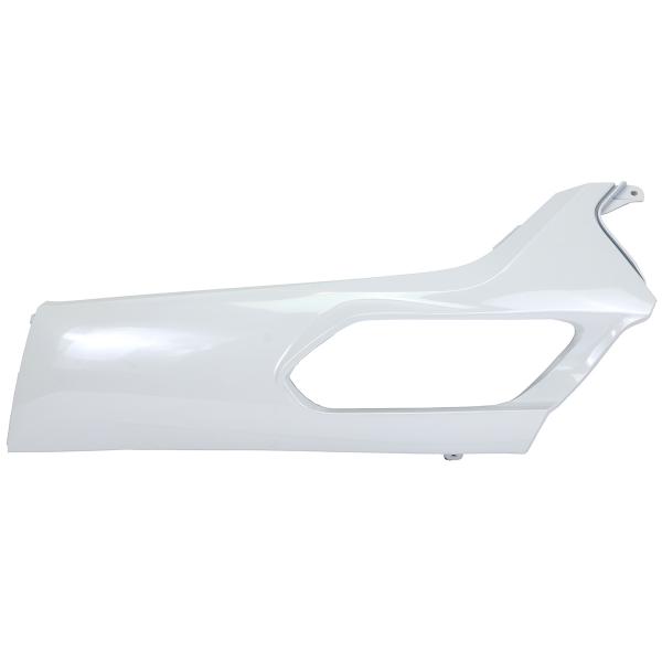 BAS DE CAISSE  GAUCHE ADAPT. HONDA SH125 / 150CC 2020-2024 BLANC (OEM : 64322-K0R-D00ZD)