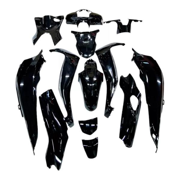 KIT CARROSSERIE ADAPT. HONDA SH125 / 150CC 2017-2019  NOIR (13 PIECES)