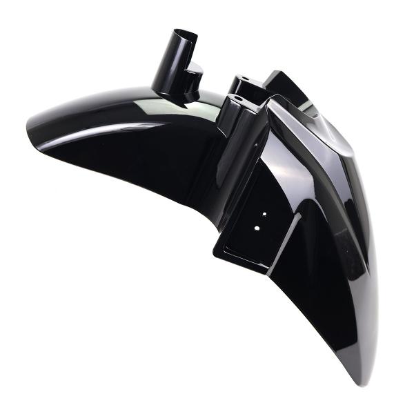 GARDE BOUE AVANT ADAPT. HONDA SH 350CC 2021-2024 NOIR BRILLANT  (OEM : 61110-K1W-D00ZE)