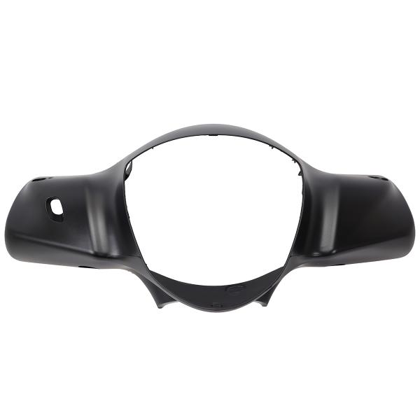 COUVRE GUIDON ADAPT. PIAGGIO LIBERTY 50 -125CC 2014-2023 NOIR MAT  (OEM : 1B001354)