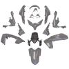 KIT CARROSSERIE ADAPT. HONDA FORZA 125-350CC 2023-2025 GRIS NARDO  (15 PIECES)