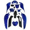 KIT CARROSSERIE ADAPT. HONDA SH125-150CC 2020-2024  BLEU TRANSPARENT  (15 PIECES ) ( U216R )