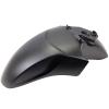 GARDE BOUE AVANT ADAPT. PIAGGIO LIBERTY 50-125CC  2014-2023 NOIR MAT (OEM : 1B0013394)