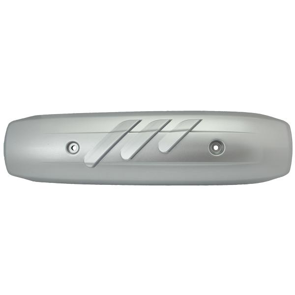 PROTECTION POT D'ECHAPPEMENT MAXISCOOTER RB MAX ADAPT. YAMAHA TMAX 500  2001-2006 GRIS MAT (ENTRAXE 200mm)