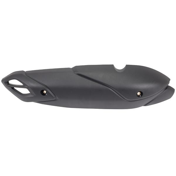 PROTECTION POT ECHAPPEMENT MAXISCOOTER RB MAX ADAPT. YAMAHA 125 NMAX 2021-2024 (OEM : B6H-E4718-00)  NOIR