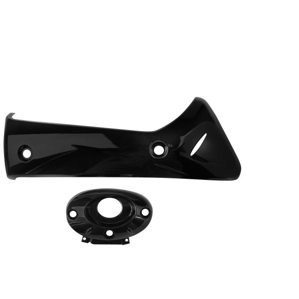 PROTECTION POT D'ECHAPPEMENT MAXISCOOTER RB MAX ADAPT. HONDA SH 300 2007-2013 NOIR METAL