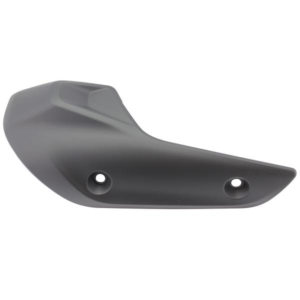 PROTECTION POT D'ECHAPPEMENT INFERIEUR MAXISCOOTER RB MAX ADAPT. YAMAHA TMAX 530-560CC 2017-2024   NOIR MAT  (OEM : BC31465T0000)