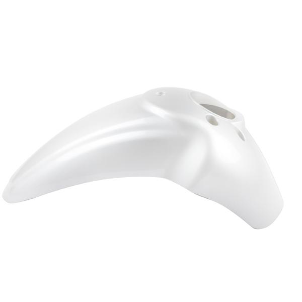 GARDE BOUE AVANT ADAPT. PIAGGIO LIBERTY BLANC 50 / 125 / 200cc 2004-2014