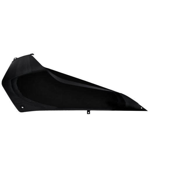 DESSOUS DE TABLIER GAUCHE ADAPT. YAMAHA TMAX 500CC 2008-2011  NOIR BRILLANT