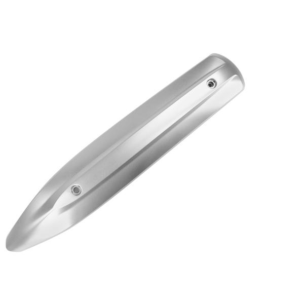 PROTECTION POT ECHAPPEMENT MAXISCOOTER RB MAX GRIS MAT  ADAPT. YAMAHA MAJESTY 400 2007-2010 (ENTRAXE 310mm)