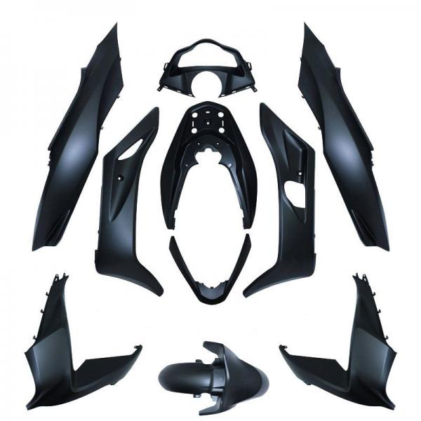 KIT CARROSSERIE ADAPT. HONDA PCX 125CC 2014-2016  NOIR MAT (10 PIECES)